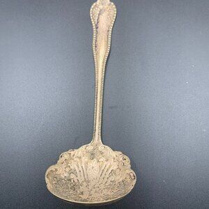 Antique Rogers Double AA Gravy Ladle Spoon 7"